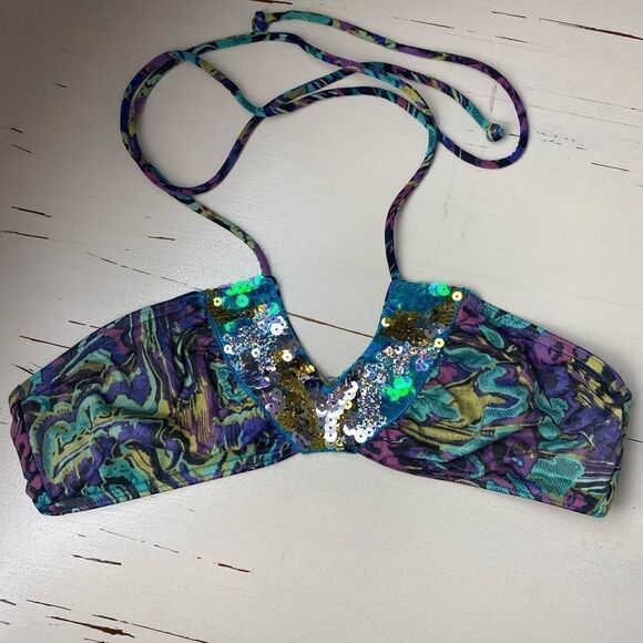Victoria secret vintage swim bikini top size small - Picture 1 of 7